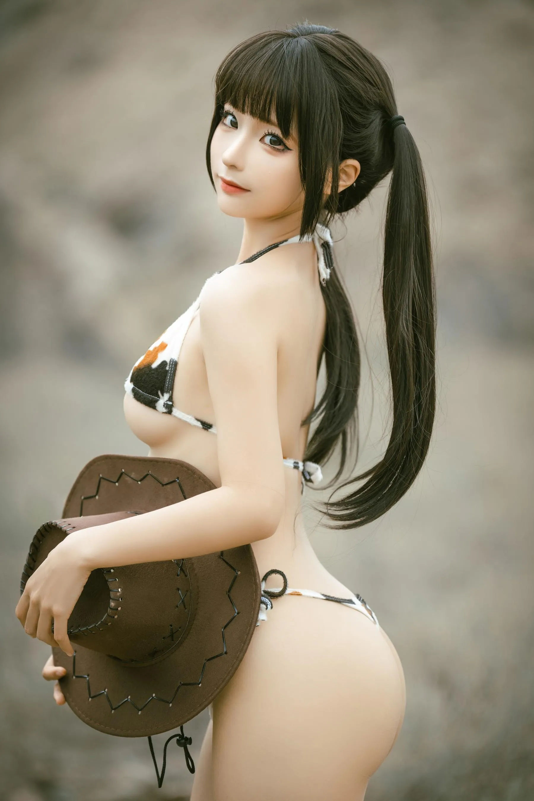 蠢沫沫 – NO.235 比基尼牛仔 [18P]插图4